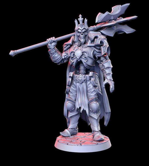 Okharon Undead Warrior King 3D-printed model