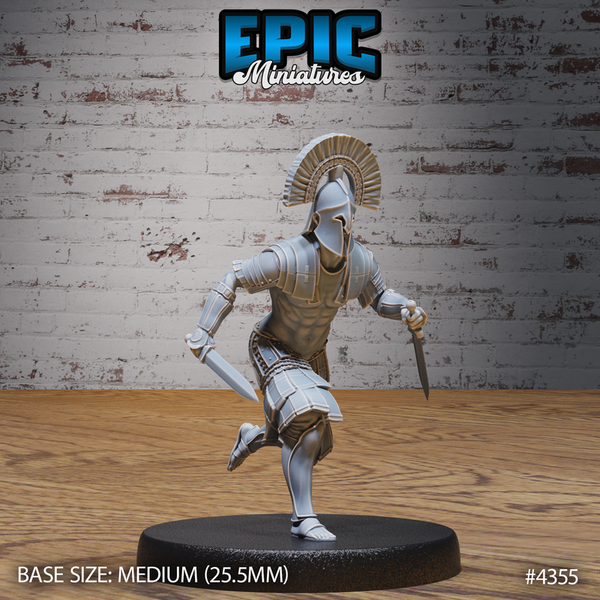 Olympian Soldier 3D-printed model