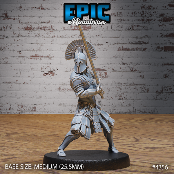 Olympian Soldier 3D-printed model