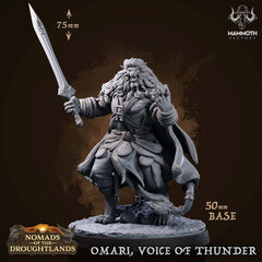 Omari Voice Of Thunder 3D-printed model