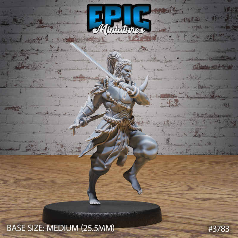 Oni Adventurer 3D-printed model