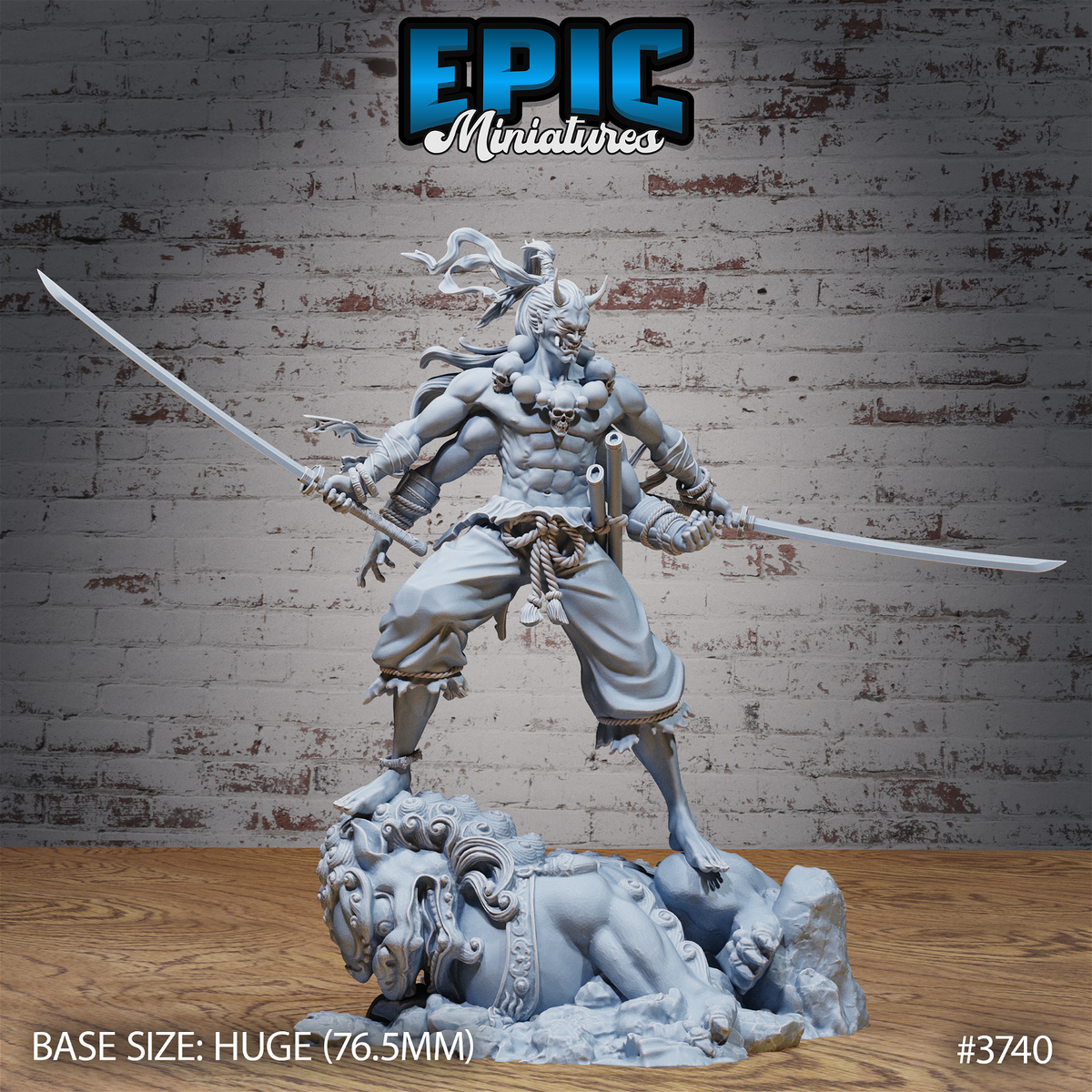 Oni Demon Overlord - The Printable Dragon