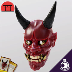 Oni Mask - The Printable Dragon