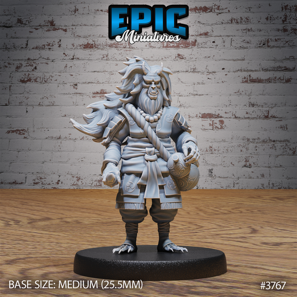 Oni Monkey 3D-printed model