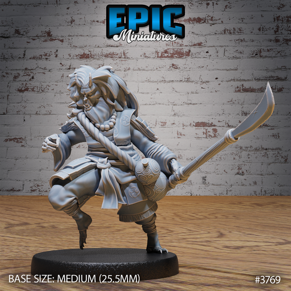Oni Monkey 3D-printed model