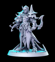 Oni Warrior 3D-printed model