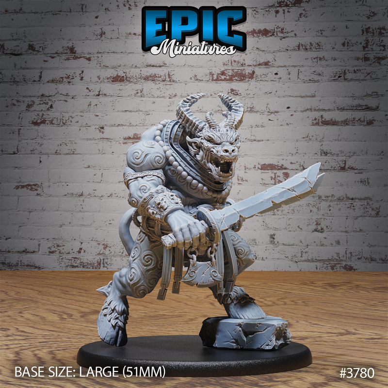 Onyx Statue Demon 3D-printed model