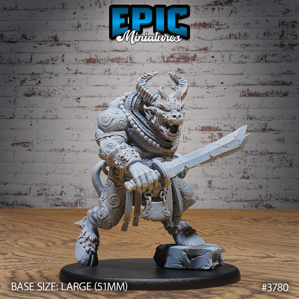 Onyx Statue Demon 3D-printed model
