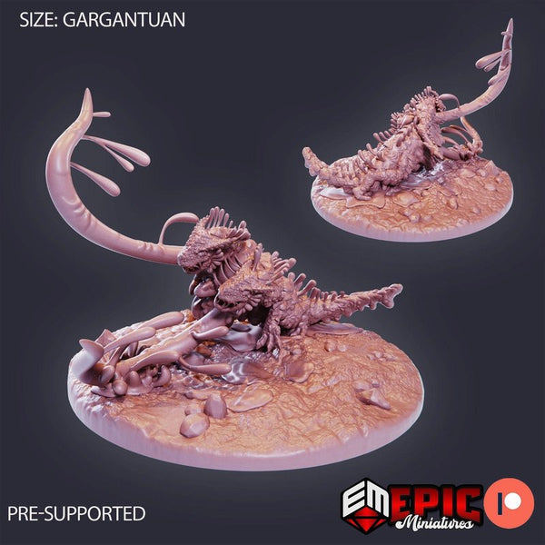 Ooze Beast 3D-printed model