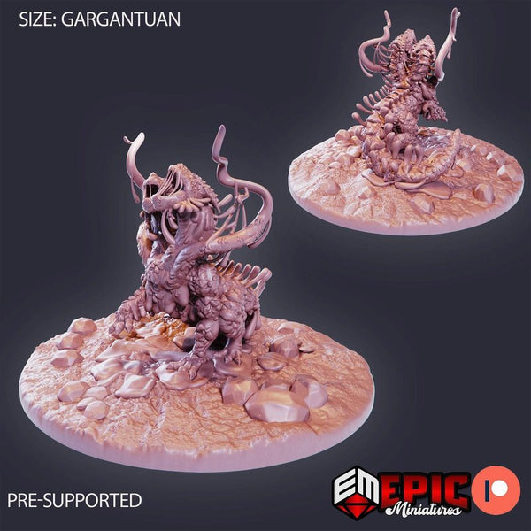 Ooze Beast 3D-printed model
