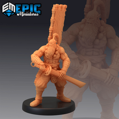 Orc Blade Master 3D-printed model