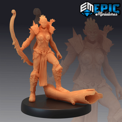 Orc Female Warrior - The Printable Dragon