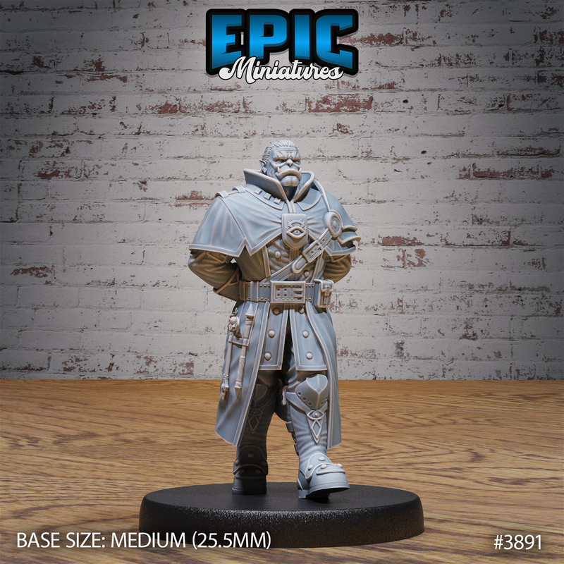Orc Guild Mage 3D-printed model