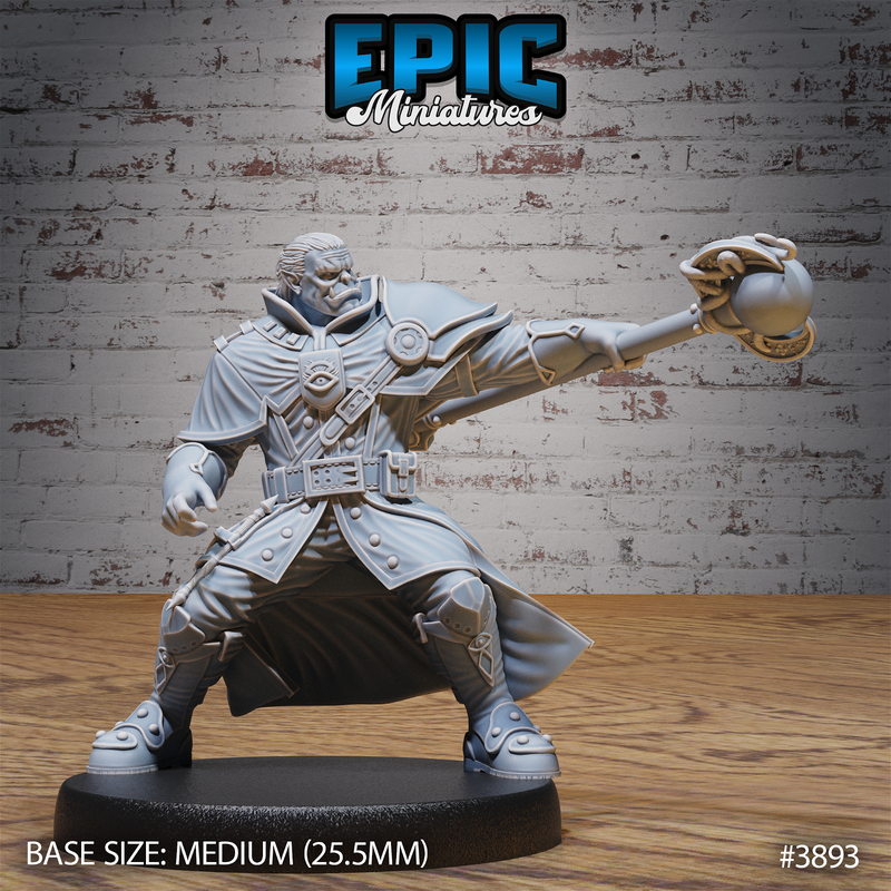 Orc Guild Mage 3D-printed model
