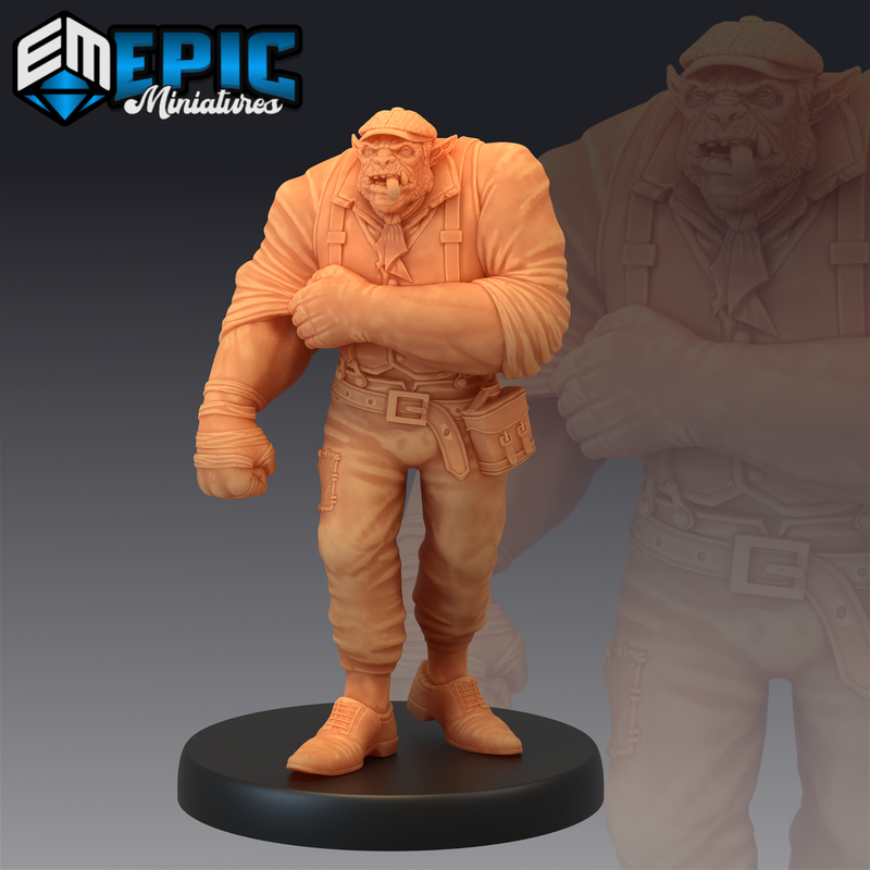 Orc Henchman 3D-printed model