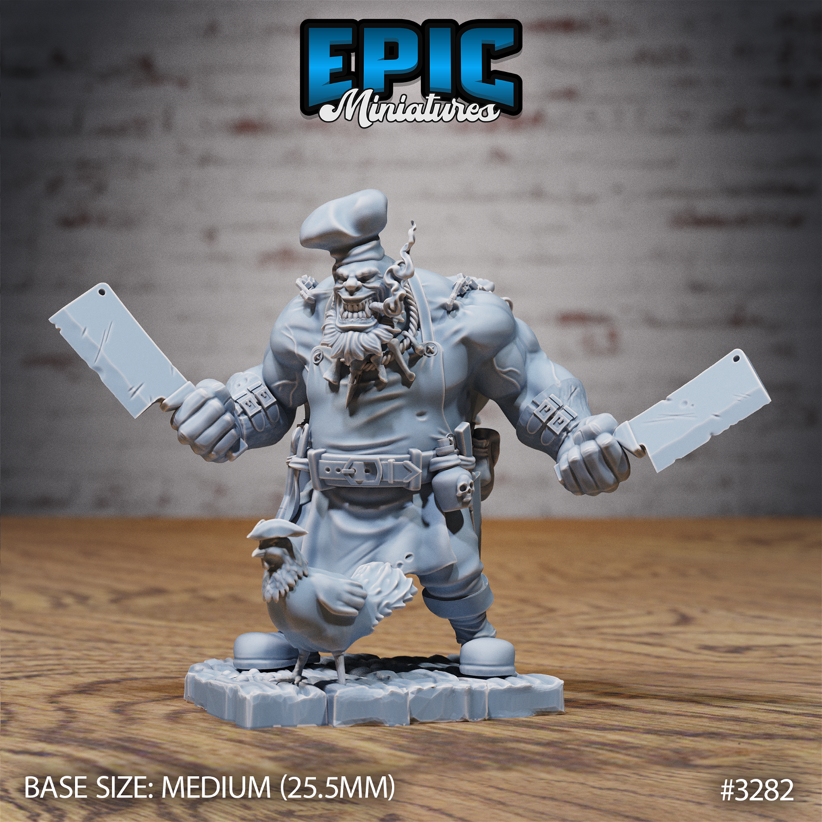 Orc Pirate Cook - The Printable Dragon