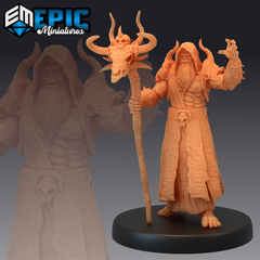 Orc Shaman 3D-printed model