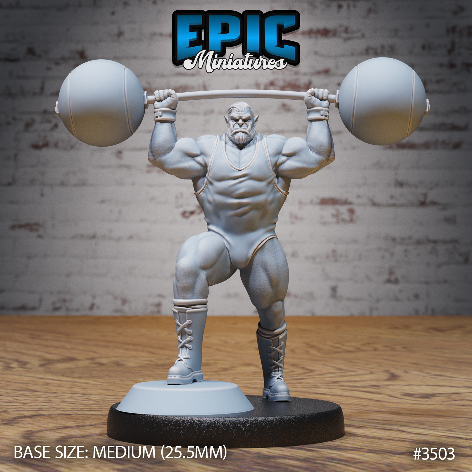 Orc Strongman - The Printable Dragon