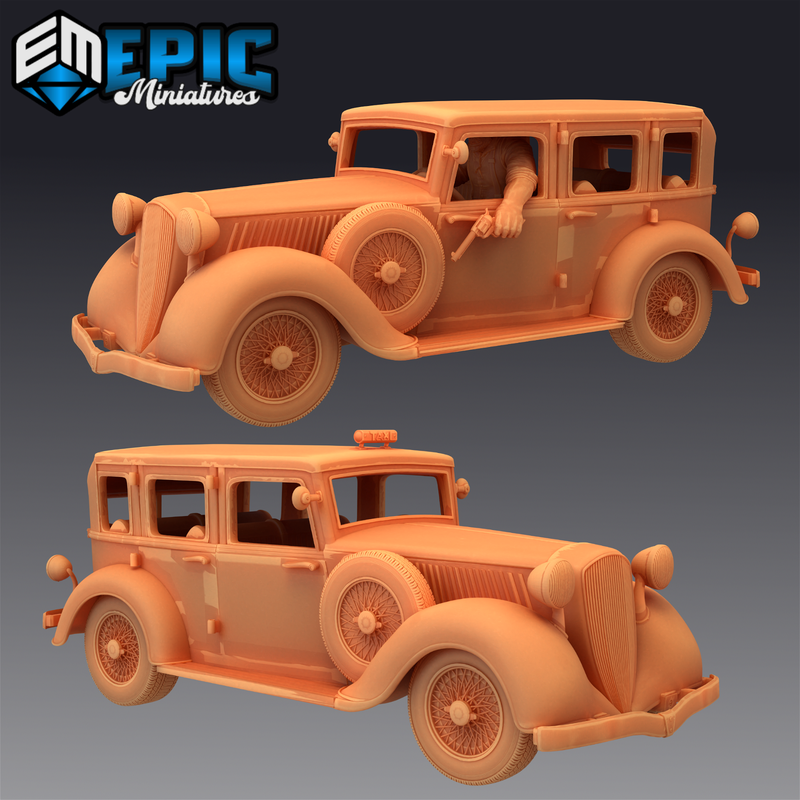 Orc Taxi 3D-printed model