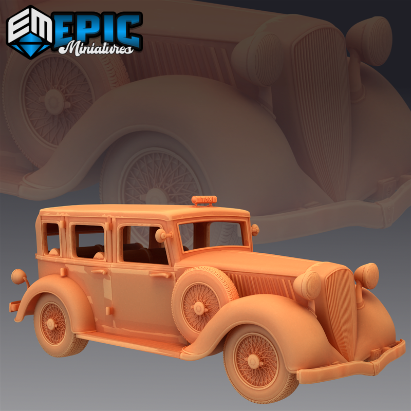 Orc Taxi 3D-printed model