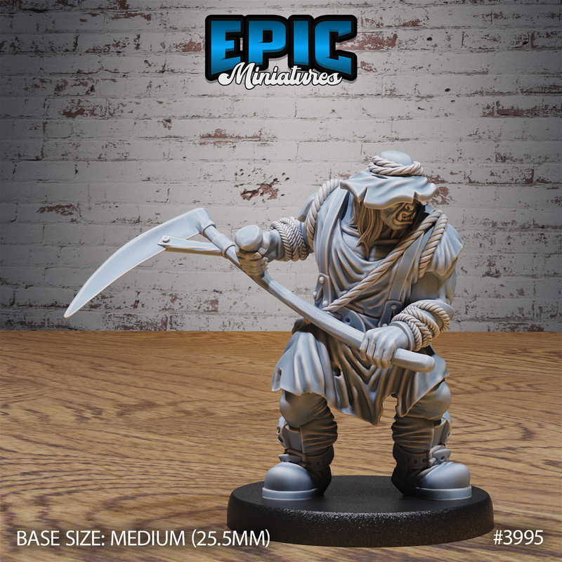 Orc Villager 3D-printed model