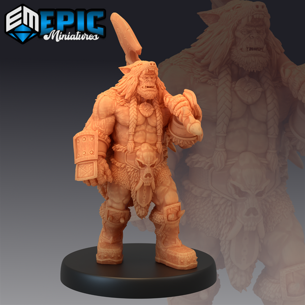 Orc Warg Tamer - The Printable Dragon