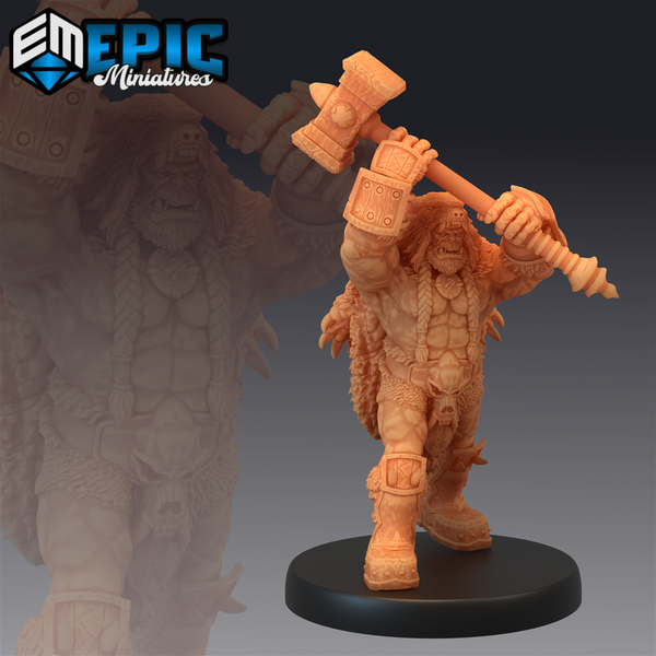 Orc Warg Tamer 3D-printed model
