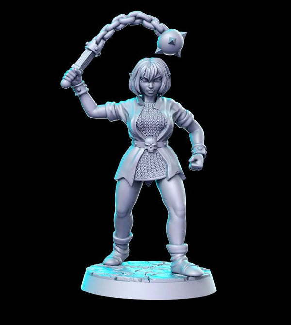 Orc Woman 3D-printed model
