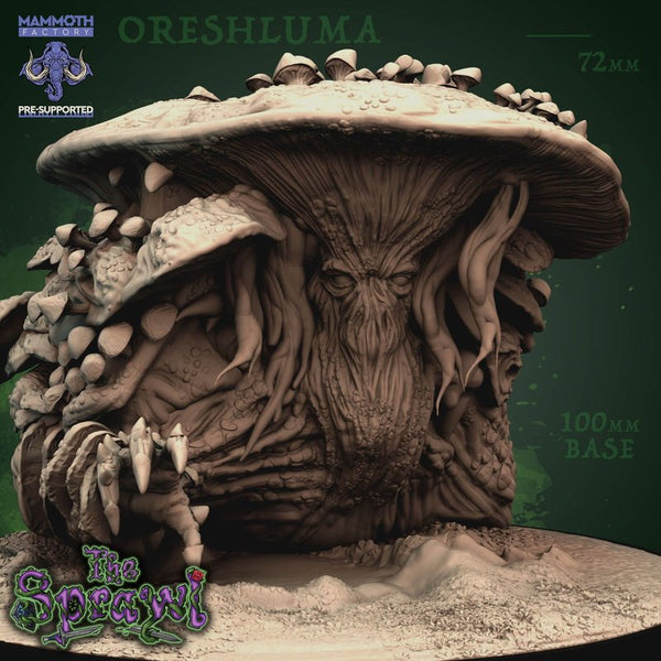 Oreshluma 3D-printed model