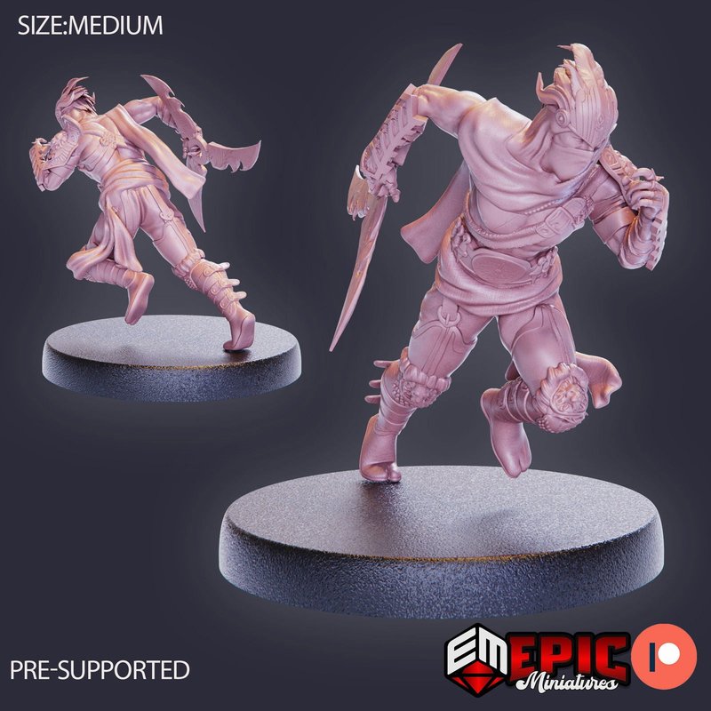 Orient Assassin 3D-printed model