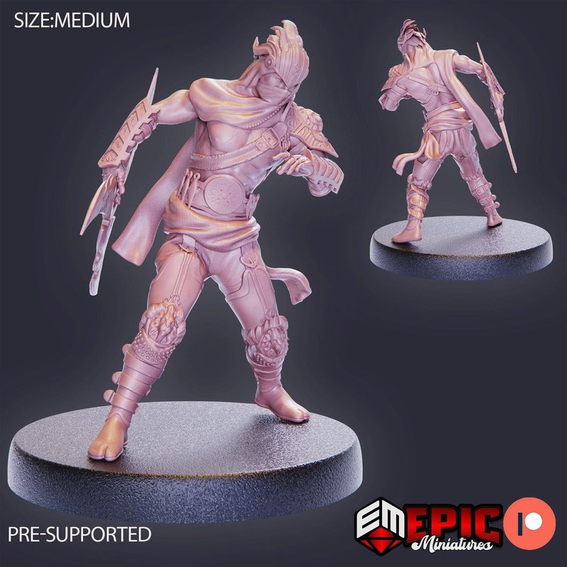 Orient Assassin 3D-printed model