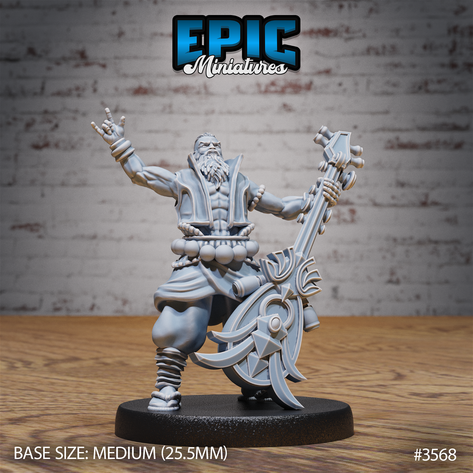 Orient Metal Bard - The Printable Dragon