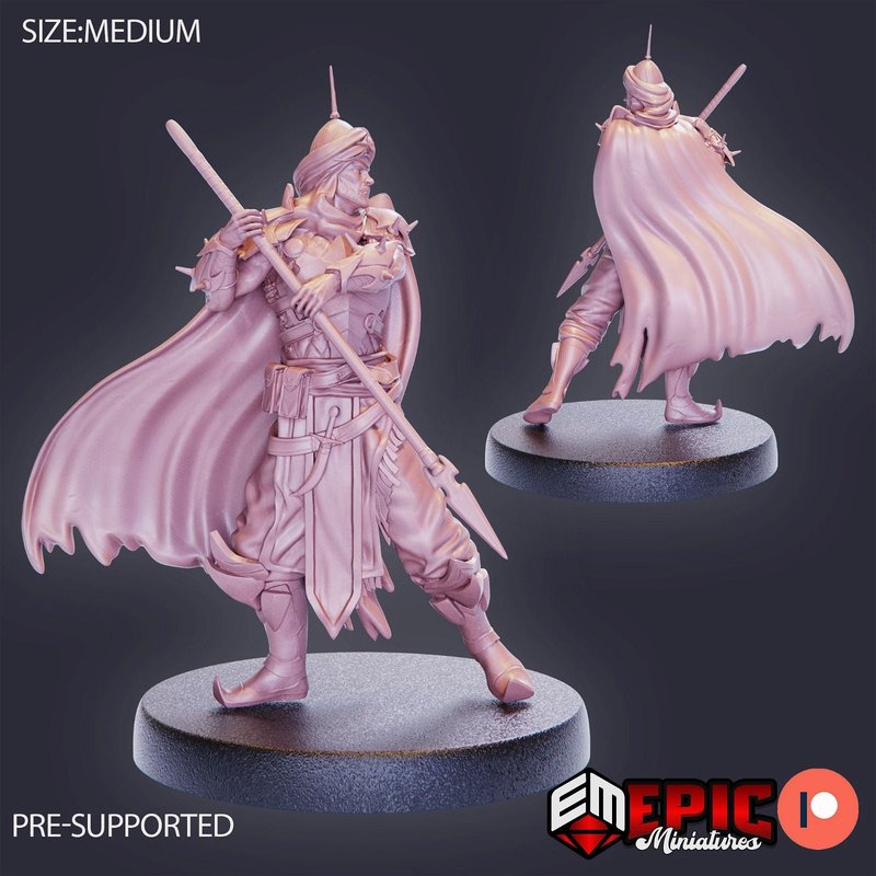 Orient Warrior 3D-printed model