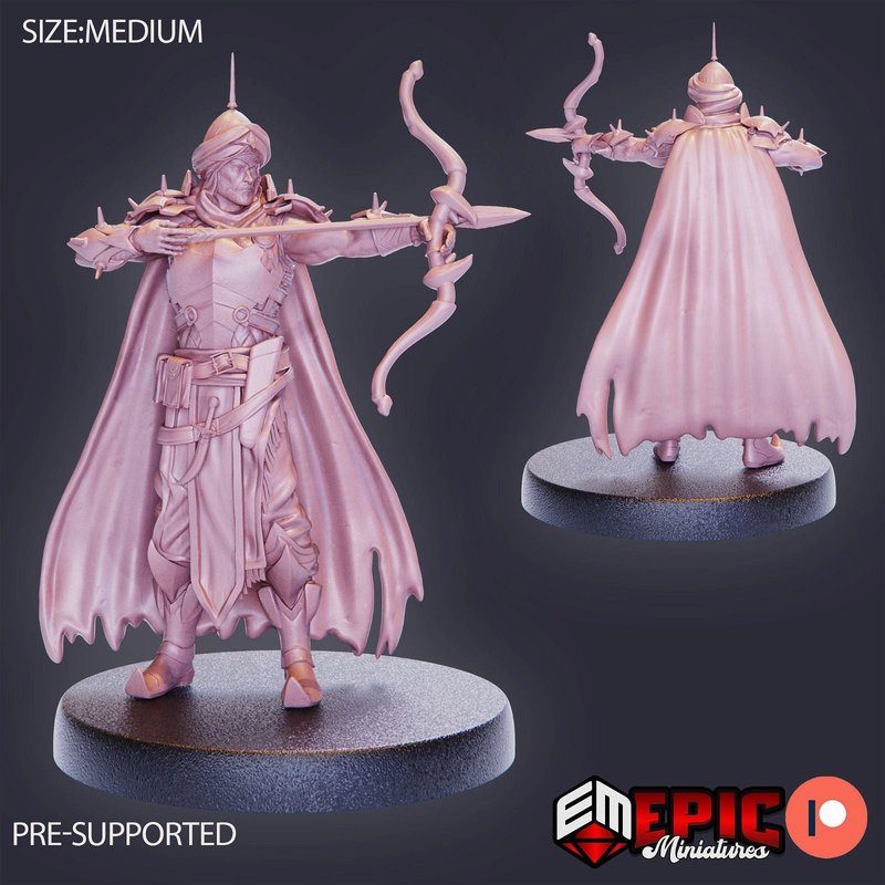 Orient Warrior 3D-printed model