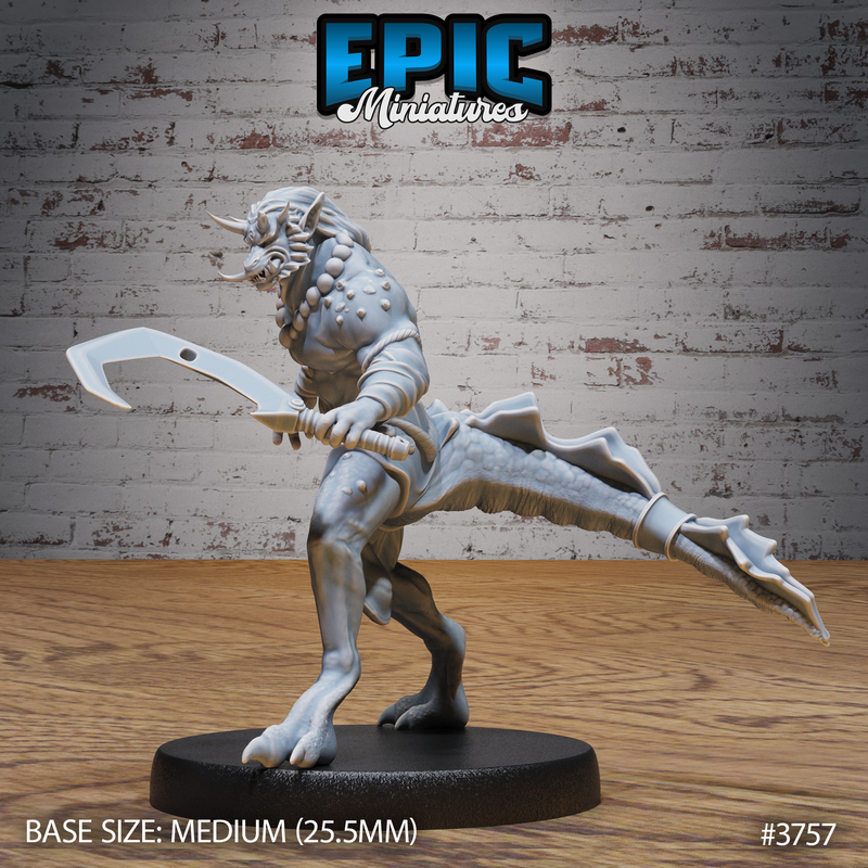 Oriental Half-Dragon 3D-printed model