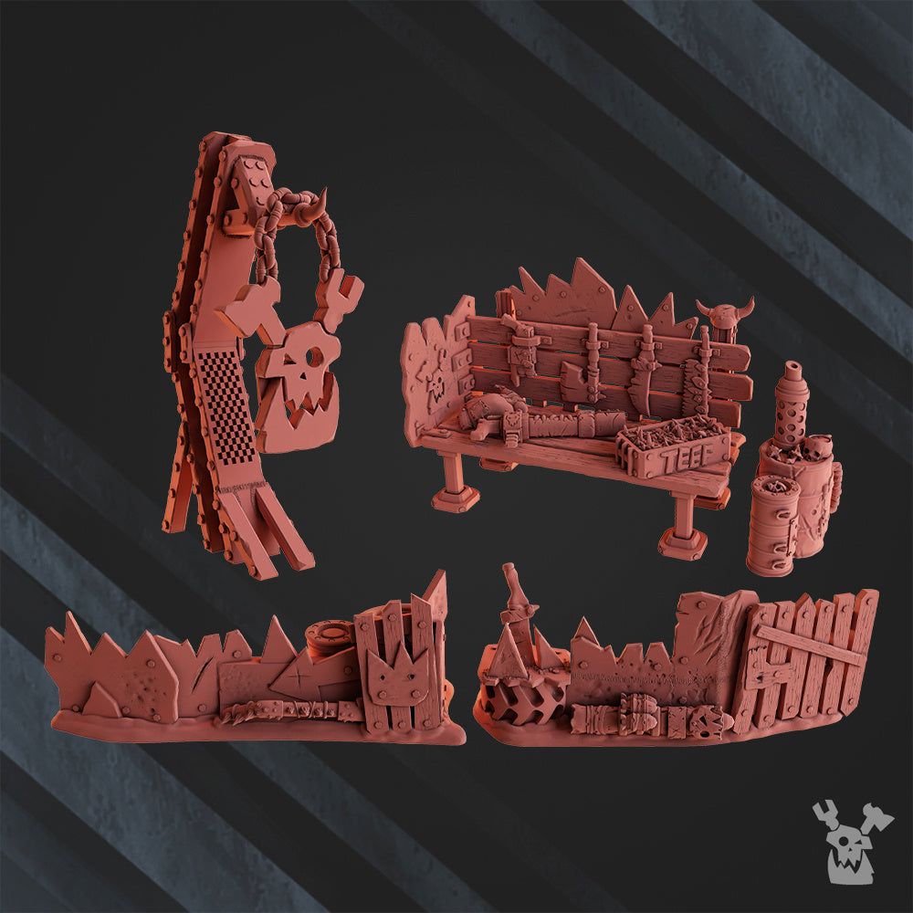 Ork Terrian - The Printable Dragon