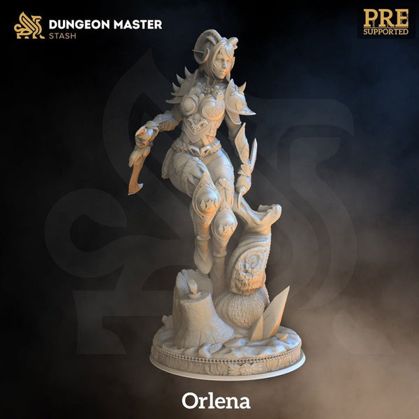 Orlena 3D-printed model