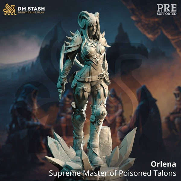 Orlena 3D-printed model