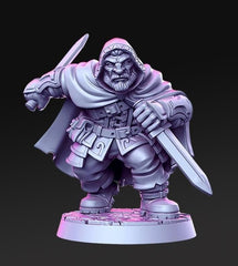 Orwin - Rogue Thief 3D-printed model