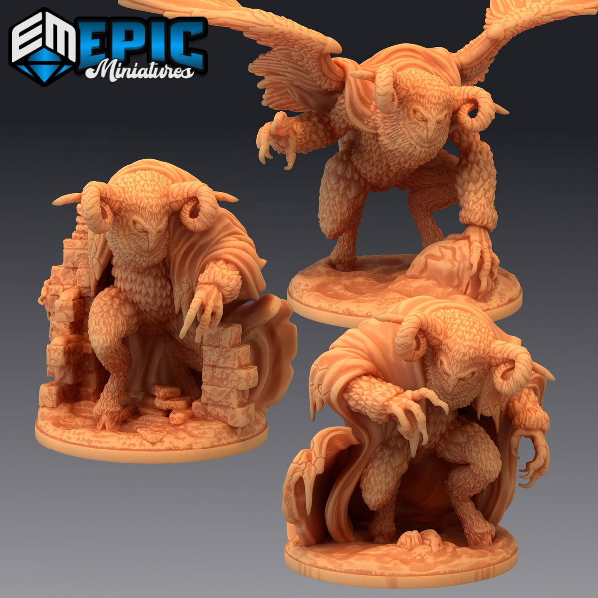 Owl Goddess - The Printable Dragon