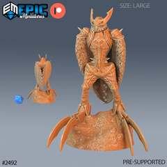 Owl Harpy 3D-printed model