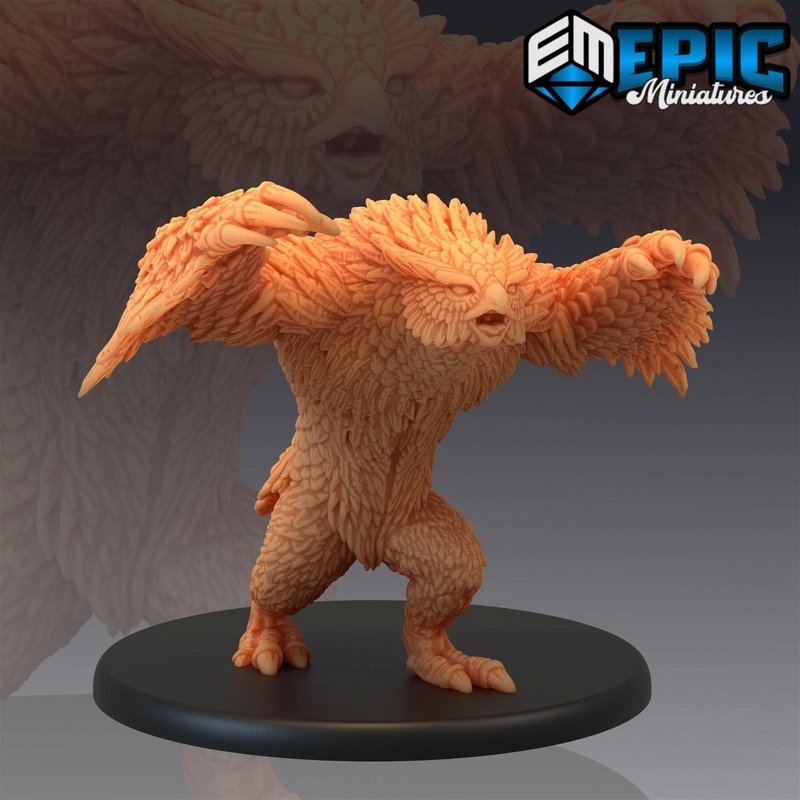 Owlbear 3D-printed model