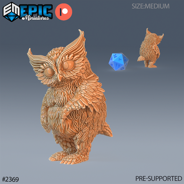 Owlbear Bady 3D-printed model