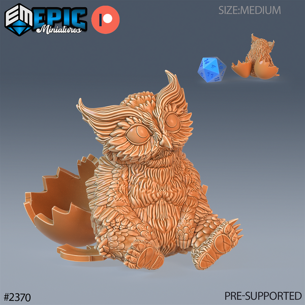 Owlbear Bady 3D-printed model