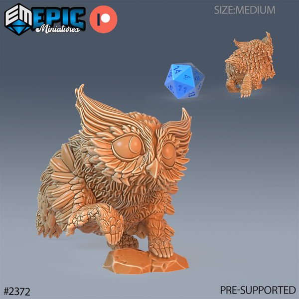 Owlbear Bady 3D-printed model