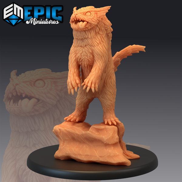 Owlcat 3D-printed model