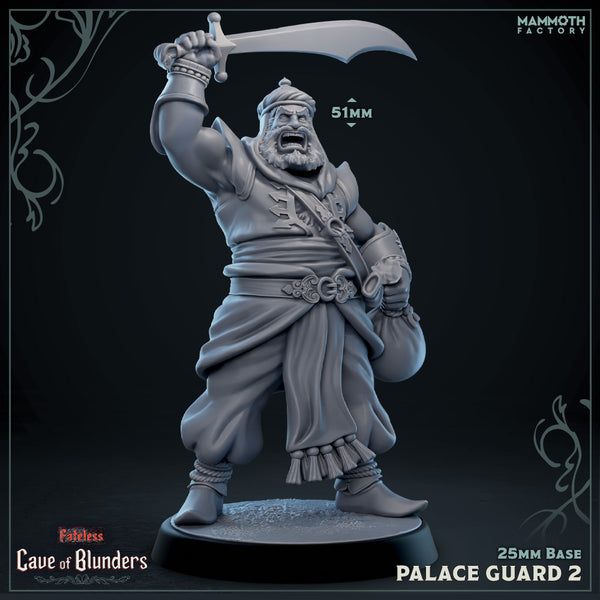 Palace Guards with Scimitar 3D-printed model
