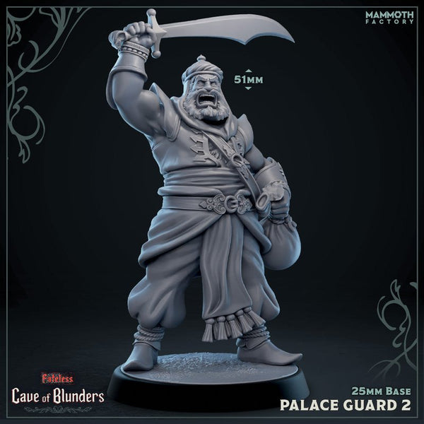 Palace Guards with Scimitar 3D-printed model
