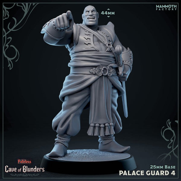 Palace Guards with Scimitar 3D-printed model