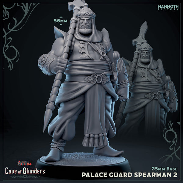 Palace Guards with Spear 3D-printed model